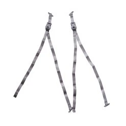 Bergans Of Norway PLUS Accessory Straps 2pk Solid Dark Grey