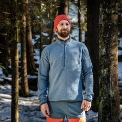 Bergans Of Norway Kamphaug Knitted Half Zip Orion Blue -Bergans Of Norway shop 1090 21466 2