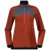 Bergans Of Norway Kamphaug Knitted W Half Zip Brick / Orion Blue -Bergans Of Norway shop 1091 21467