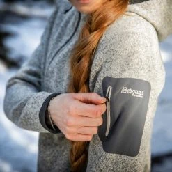 Bergans Of Norway Kamphaug Knitted W Hoodie Chalk Sand -Bergans Of Norway shop 1093 14194 6