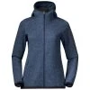 Bergans Of Norway Kamphaug Knitted W Hoodie Orion Blue -Bergans Of Norway shop 1093 21466
