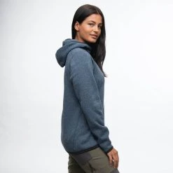 Bergans Of Norway Kamphaug Knitted W Hoodie Orion Blue -Bergans Of Norway shop 1093 21466 5
