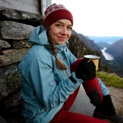 Bergans Of Norway Rabot V2 3L W Jacket Smoke Blue / Chianti Red -Bergans Of Norway shop 1099 25304 3