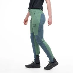 Bergans Of Norway Rabot V2 Softshell W Pants Dark Jade Green / Orion Blue -Bergans Of Norway shop 1109 25367 4