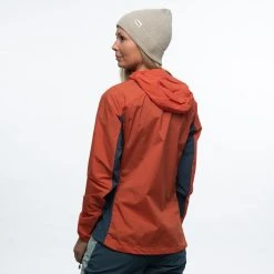 Bergans Of Norway Rabot Lt Windbreaker W Jacket Brick / Orion Blue -Bergans Of Norway shop 1122 21467 3