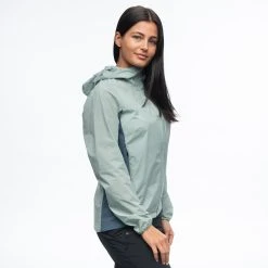 Bergans Of Norway Rabot Lt Windbreaker W Jacket Misty Forest / Orion Blue -Bergans Of Norway shop 1122 21475 3