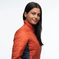 Bergans Of Norway Rabot V2 Insulated Hybrid W Jacket Brick / Orion Blue -Bergans Of Norway shop 1125 21467 7