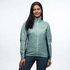 Bergans Of Norway Rabot V2 Insulated Hybrid W Jacket Misty Forest / Orion Blue -Bergans Of Norway shop 1125 21475 4