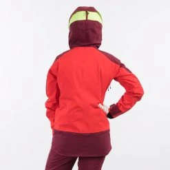 Bergans Of Norway Myrkdalen V2 Insulated W Jacket Light Dahlia Red / Beet Red / Be Seen Yellow -Bergans Of Norway shop 1185 13721 3