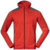 Bergans Of Norway Rabot Active Mid Hood Jacket Dark Brick