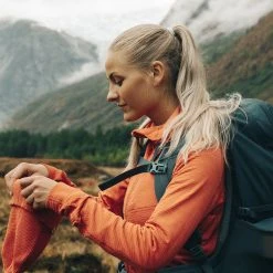 Bergans Of Norway Rabot Active Mid Hood W Jacket Brick -Bergans Of Norway shop 1222 14180 1