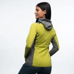 Bergans Of Norway Rabot Active Mid Hood W Jacket Green Oasis / Solid Grey -Bergans Of Norway shop 1222 14253 2