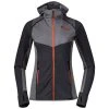 Bergans Of Norway Rabot Active Mid Hood W Jacket Solid Charcoal / Solid Grey / Fiesta -Bergans Of Norway shop 1222 21490