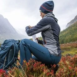 Bergans Of Norway Rabot Active Mid Hood W Jacket Solid Charcoal / Solid Grey / Fiesta -Bergans Of Norway shop 1222 21490 3