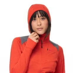 Bergans Of Norway Rabot Active Mid Hood W Jacket Dark Brick -Bergans Of Norway shop 1222 21631 5