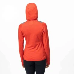 Bergans Of Norway Rabot Active Mid Hood W Jacket Dark Brick -Bergans Of Norway shop 1222 21631 7