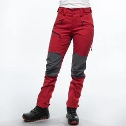 Bergans Of Norway Fjorda Trekking Hybrid W Pants Red / Solid Dark Grey 8 Bergans Of Norway Fjorda Trekking Hybrid W Pants Red / Solid Dark Grey -Bergans Of Norway shop 1248 21522 1