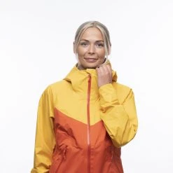 Bergans Of Norway Letto V2 3L W Jacket Brick / Light Golden Yellow -Bergans Of Norway shop 1299 21637 3