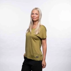 Bergans Of Norway Urban Wool W Tee Olive Green -Bergans Of Norway shop 1449 21629 3