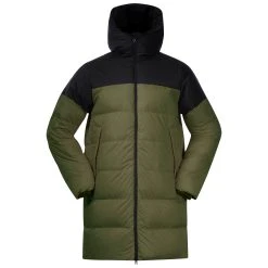 Bergans Of Norway Oslo Urban Down Parka Dark Olive Green / Black