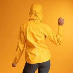 Bergans Of Norway Y LightLine Air 3L Shell Jacket Women Mango Yellow / Dark Shadow Grey -Bergans Of Norway shop 1825 25286 3