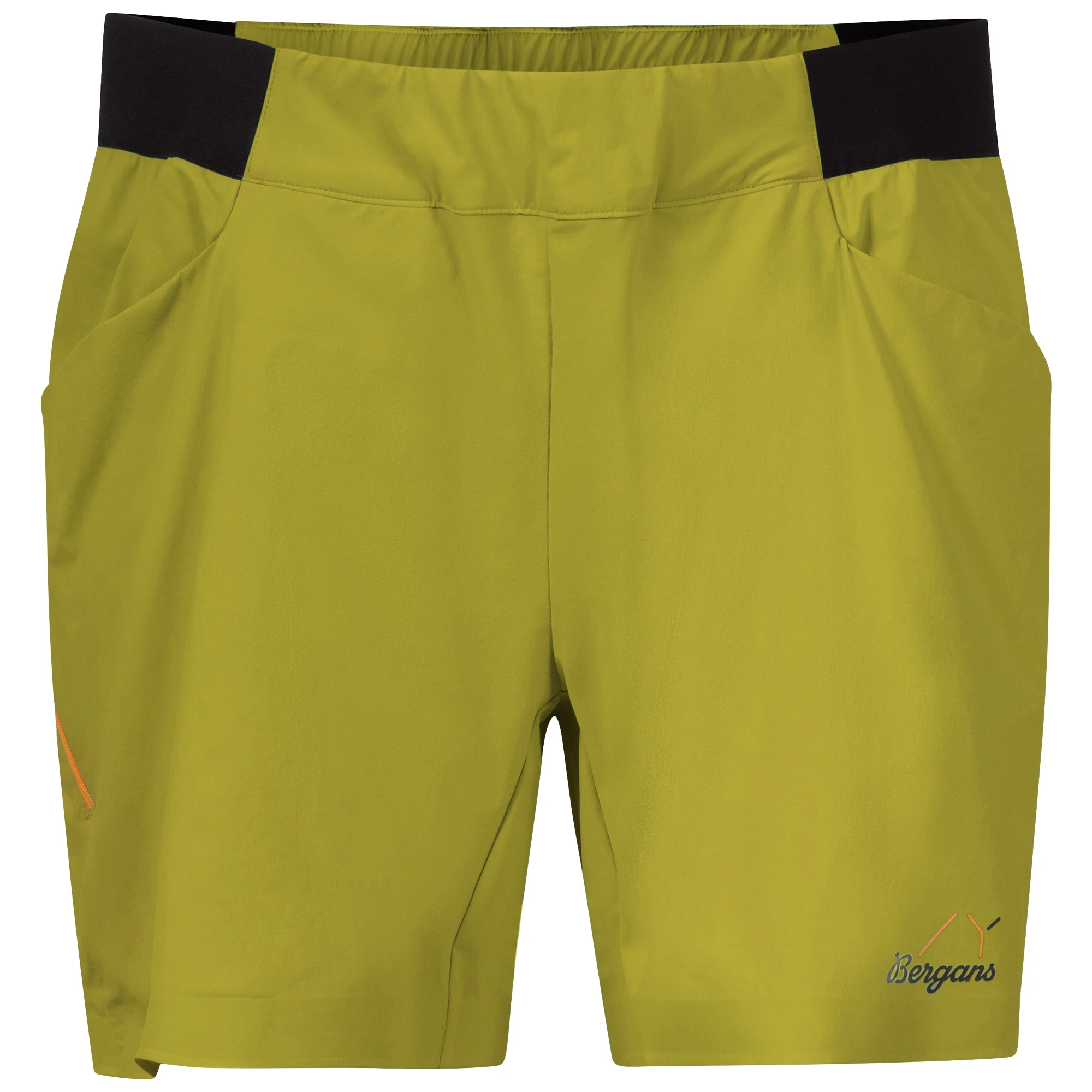 Bergans Of Norway Y LightLine Vapor Shorts Women Golden Lime Green 3 Bergans Of Norway Y LightLine Vapor Shorts Women Golden Lime Green