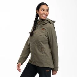 Bergans Of Norway Nordmarka Leaf Light Wind Jacket Women Green Mud -Bergans Of Norway shop 1929 12731 4