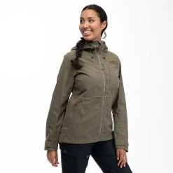 Bergans Of Norway Nordmarka Leaf Light Wind Jacket Women Green Mud -Bergans Of Norway shop 1929 12731 5
