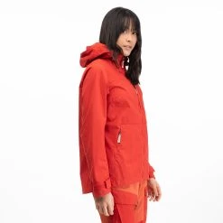 Bergans Of Norway Nordmarka Leaf Light Wind Jacket Women Dark Brick -Bergans Of Norway shop 1929 21631 2