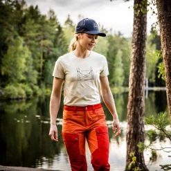 Bergans Of Norway Nordmarka Favor Outdoor Pants Women Dark Brick / Brick -Bergans Of Norway shop 2003 21655 3