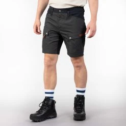 Bergans Of Norway Nordmarka Favor Outdoor Shorts Men Solid Charcoal / Black -Bergans Of Norway shop 2009 2831 4