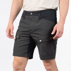 Bergans Of Norway Nordmarka Favor Outdoor Shorts Men Solid Charcoal / Black -Bergans Of Norway shop 2009 2831 5