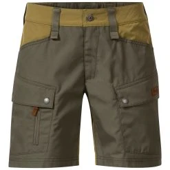 Bergans Of Norway Nordmarka Favor Outdoor Shorts Women Green Mud / Olive Green