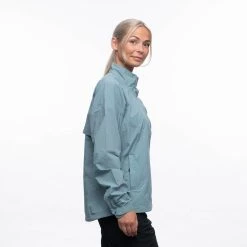 Bergans Of Norway Oslo Urban Commute Windbreaker Jacket Women Smoke Blue -Bergans Of Norway shop 2054 21626 2