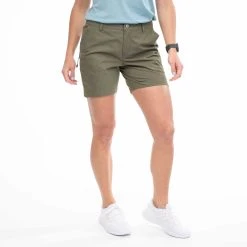 Bergans Of Norway Oslo Urban Whenever Shorts Women Green Mud -Bergans Of Norway shop 2166 12731 4