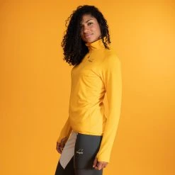 Bergans Of Norway Y LightLine Essence Midlayer Jacket Women Mango Yellow -Bergans Of Norway shop 2191 21624 4