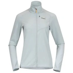 Bergans Of Norway Y LightLine Essence Midlayer Jacket Women Pearl Grey