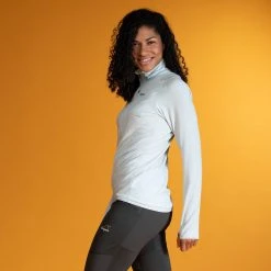 Bergans Of Norway Y LightLine Essence Midlayer Jacket Women Pearl Grey -Bergans Of Norway shop 2191 21632 3