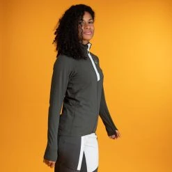 Bergans Of Norway Y LightLine Essence Midlayer Jacket Women Dark Shadow Grey / Pearl Grey -Bergans Of Norway shop 2191 25333 2