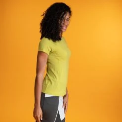 Bergans Of Norway Y LightLine Merino Tee Women Golden Lime Green -Bergans Of Norway shop 2197 21627 2
