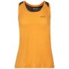 Bergans Of Norway Y LightLine Merino Top Women Mango Yellow / Dark Shadow Grey -Bergans Of Norway shop 2225 25286