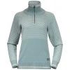 Bergans Of Norway Alvdal Wool W Half Zip Misty Forest / Vanilla White -Bergans Of Norway shop 2505 14277