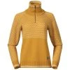 Bergans Of Norway Alvdal Wool W Half Zip Golden Yellow / Vanilla White -Bergans Of Norway shop 2505 21693