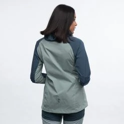Bergans Of Norway Cecilie Light Wind Anorak Misty Forest / Orion Blue -Bergans Of Norway shop 2553 21475 6