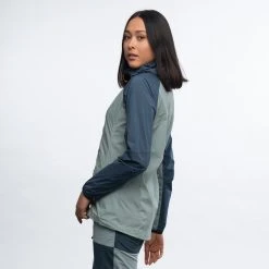 Bergans Of Norway Cecilie Light Wind Anorak Misty Forest / Orion Blue -Bergans Of Norway shop 2553 21475 7