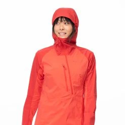 Bergans Of Norway Cecilie Light Wind Anorak Energy Red / Red Leaf -Bergans Of Norway shop 2553 21679 6