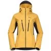 Bergans Of Norway Cecilie Mountain Softshell Jacket Light Golden Yellow / Solid Dark Grey