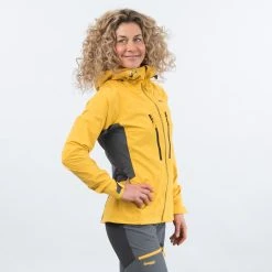 Bergans Of Norway Cecilie Mountain Softshell Jacket Light Golden Yellow / Solid Dark Grey -Bergans Of Norway shop 2554 13426 1