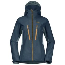 Bergans Of Norway Cecilie Mountain Softshell Jacket Orion Blue / Misty Forest