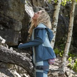 Bergans Of Norway Cecilie Mountain Softshell Jacket Orion Blue / Misty Forest -Bergans Of Norway shop 2554 21477 3